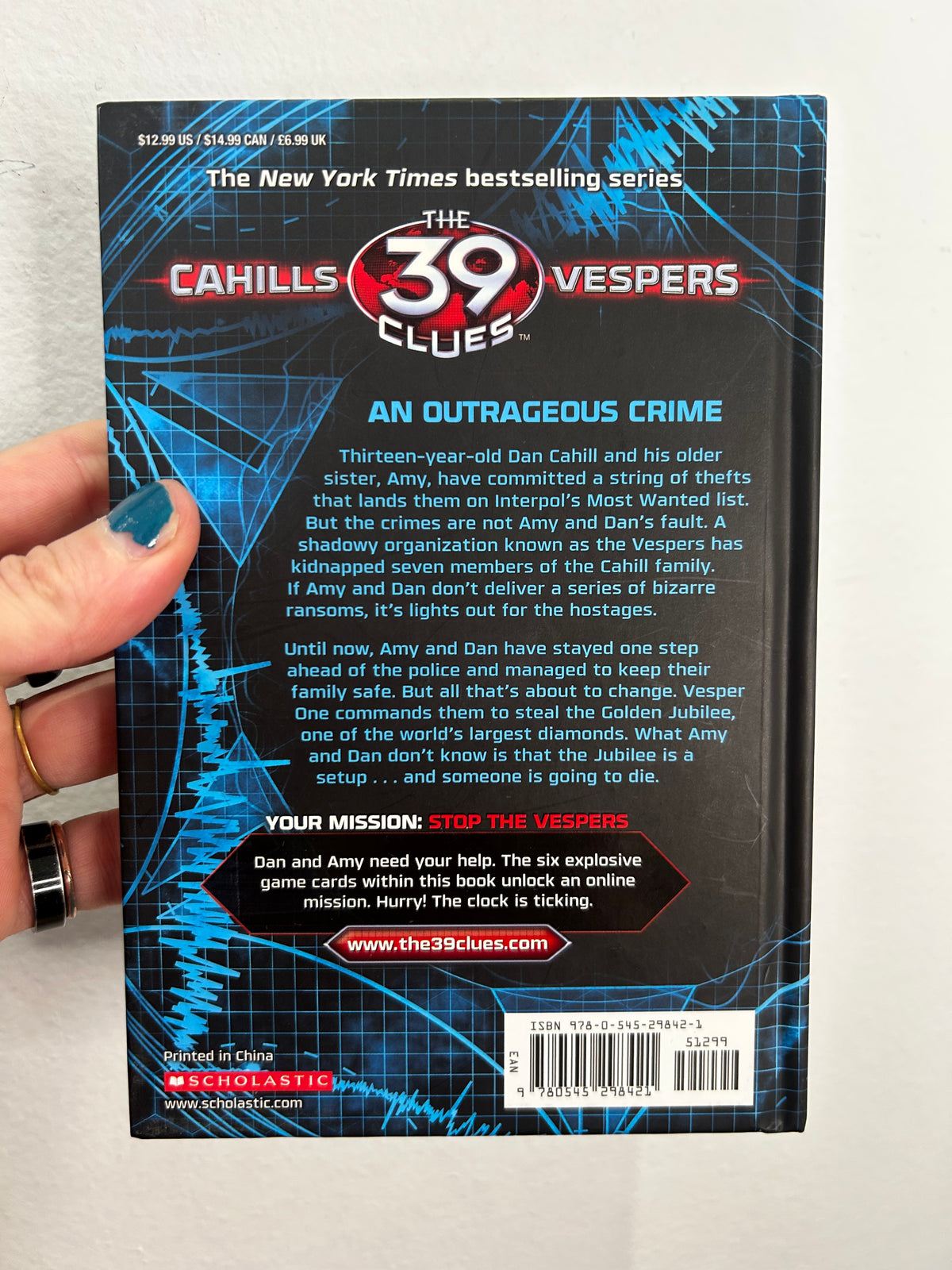 The 39 clues cahills vs vespers- books 1-4