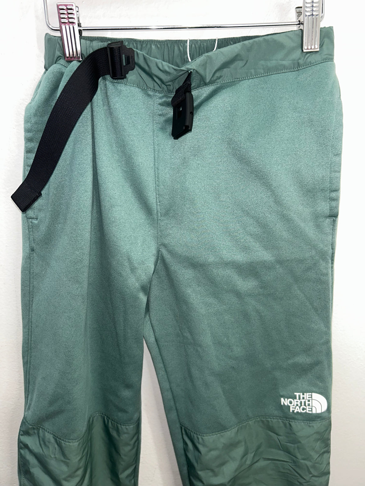 The North Face green fleece lined pants 14-16y