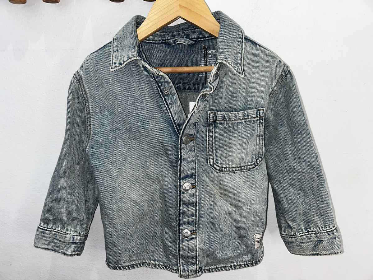 Faded denim shirt 3y