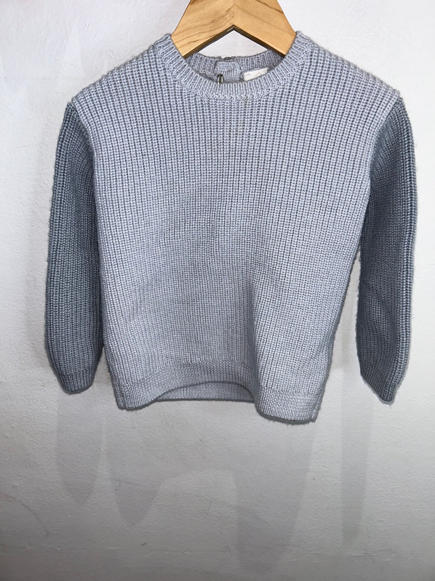 Light blue knit sweater 18-24m