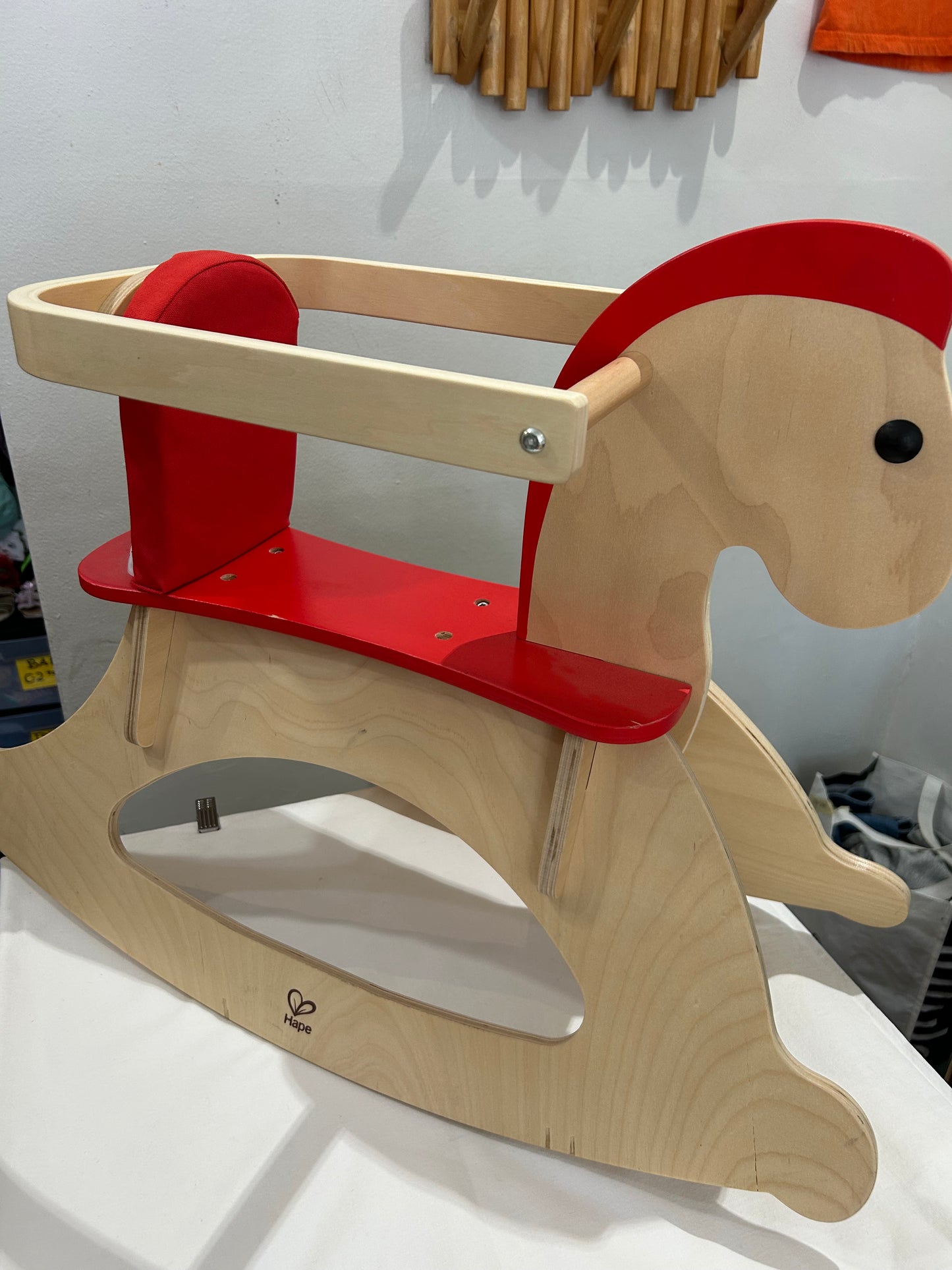 Hape wooden rocking horse
