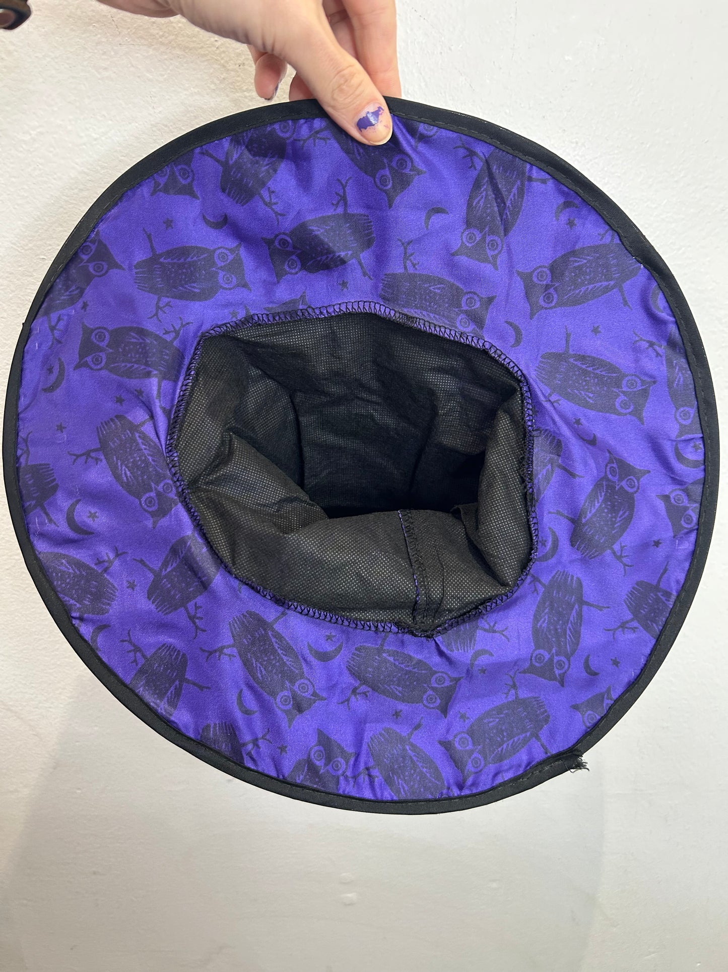 Orange and purple witch costume 6-8y
