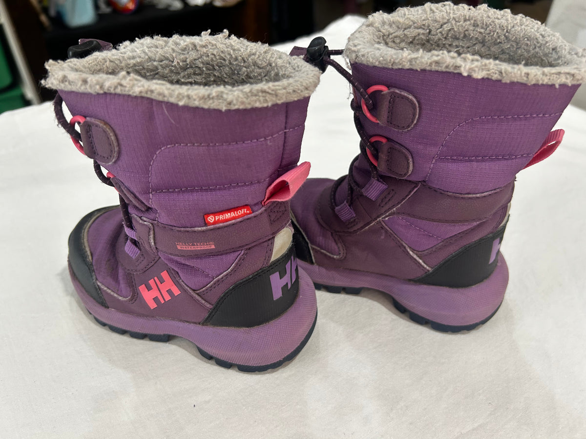 C6 Helly Hansen pruple snowboots