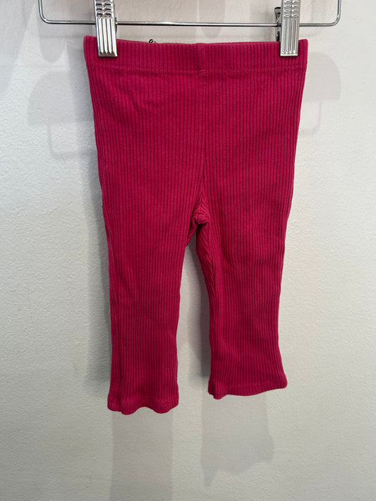 Pink flare leggings 12m