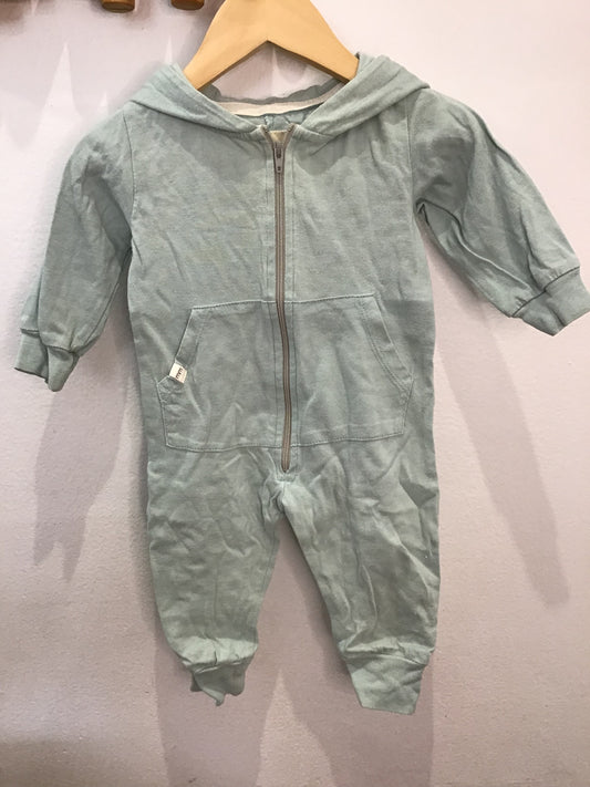 Romper VGUC minimioche light blue 0-3m