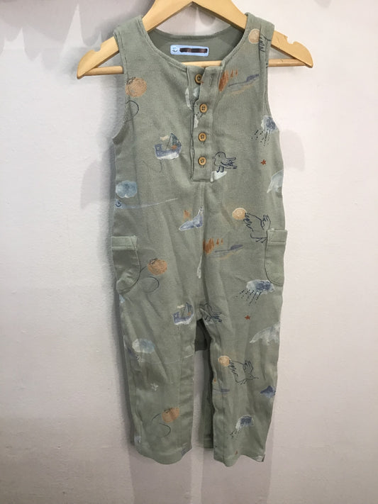 Ocean sage romper 18m