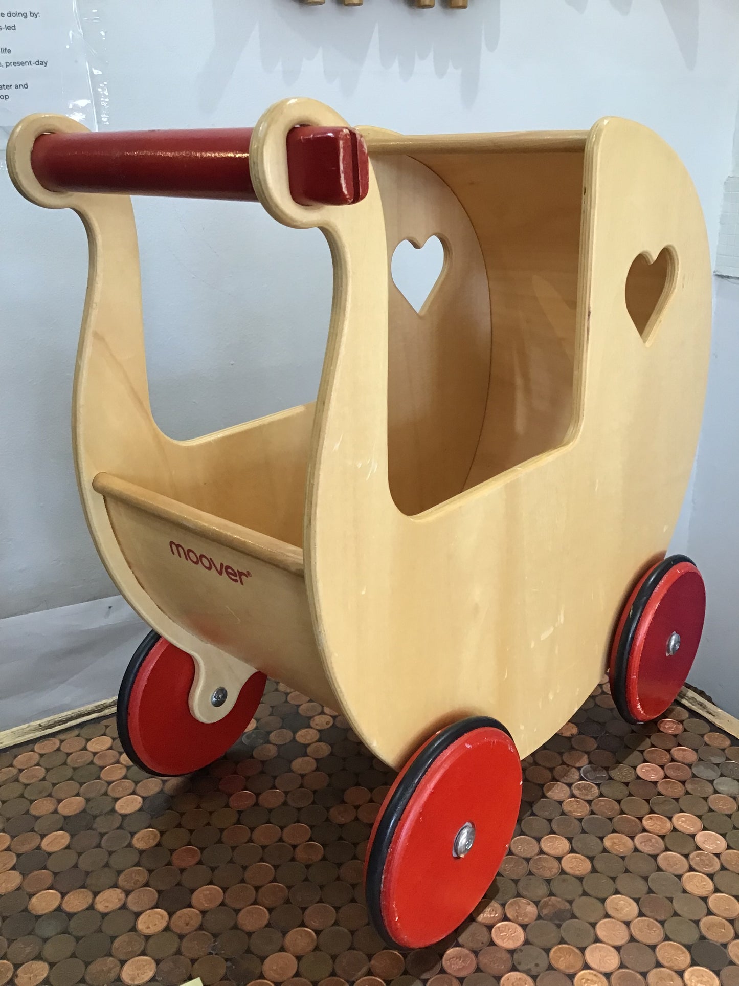Moover traditional doll stroller