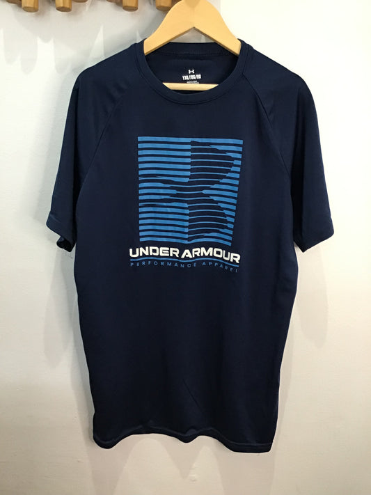 Tee Underarmour blue activewear 18y