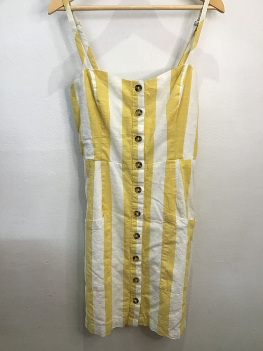 Dress yellow stripes- adult S