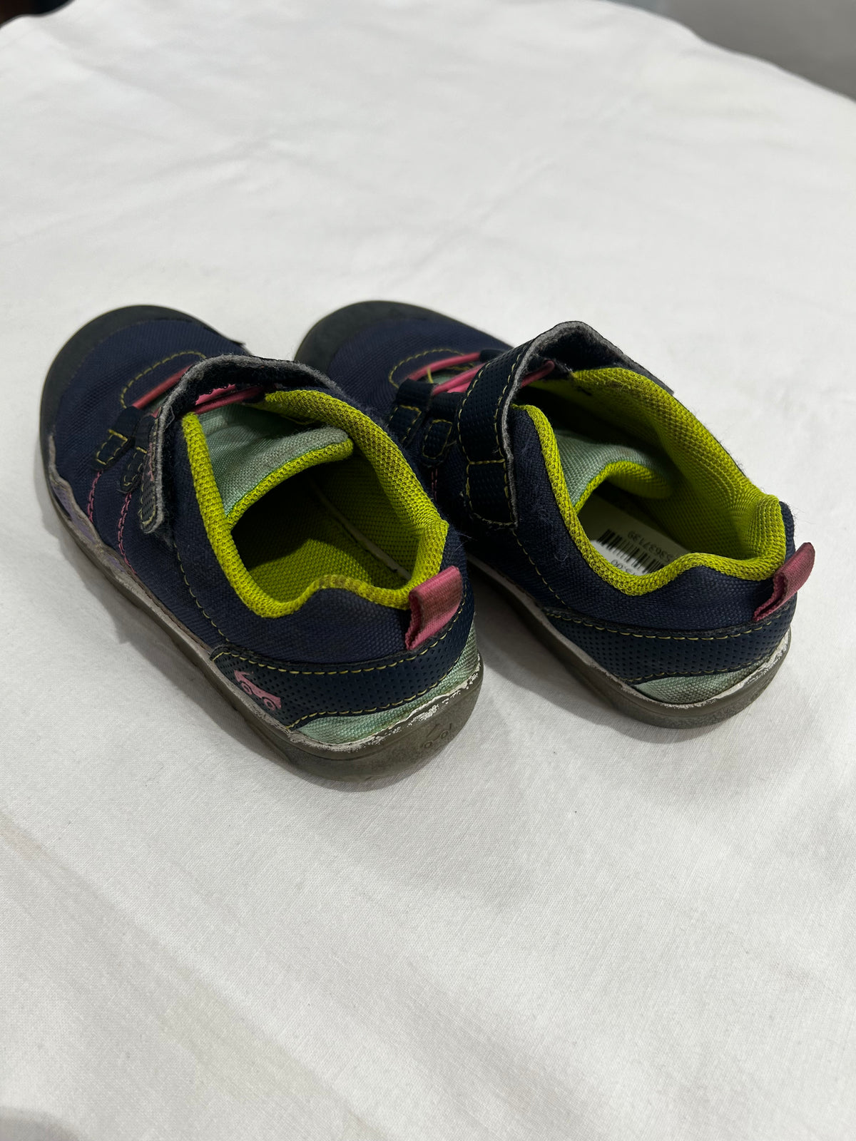 C10 Stride Rite blue shoes