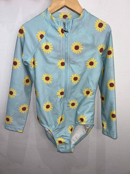 Sunflowers swimsuit 6-7y