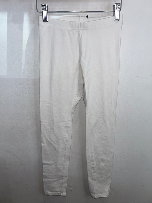 White leggings 10-12y