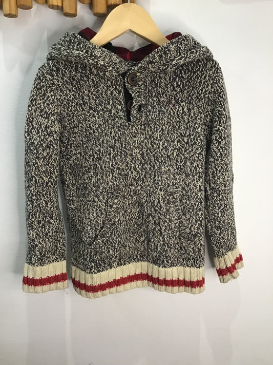 Sweater Roots Cabin quarter-button 3y