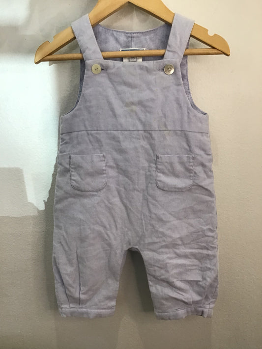 Corduroy grey romper 3m