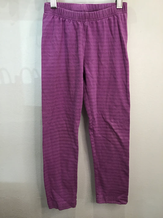 Leggings purple glitter 7-8y