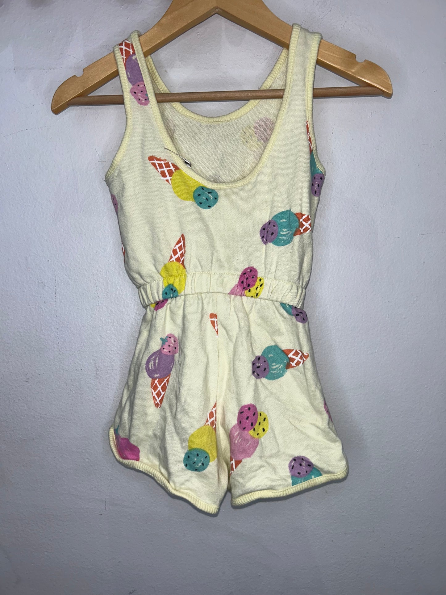 Ice cream shorty romper 2-3y