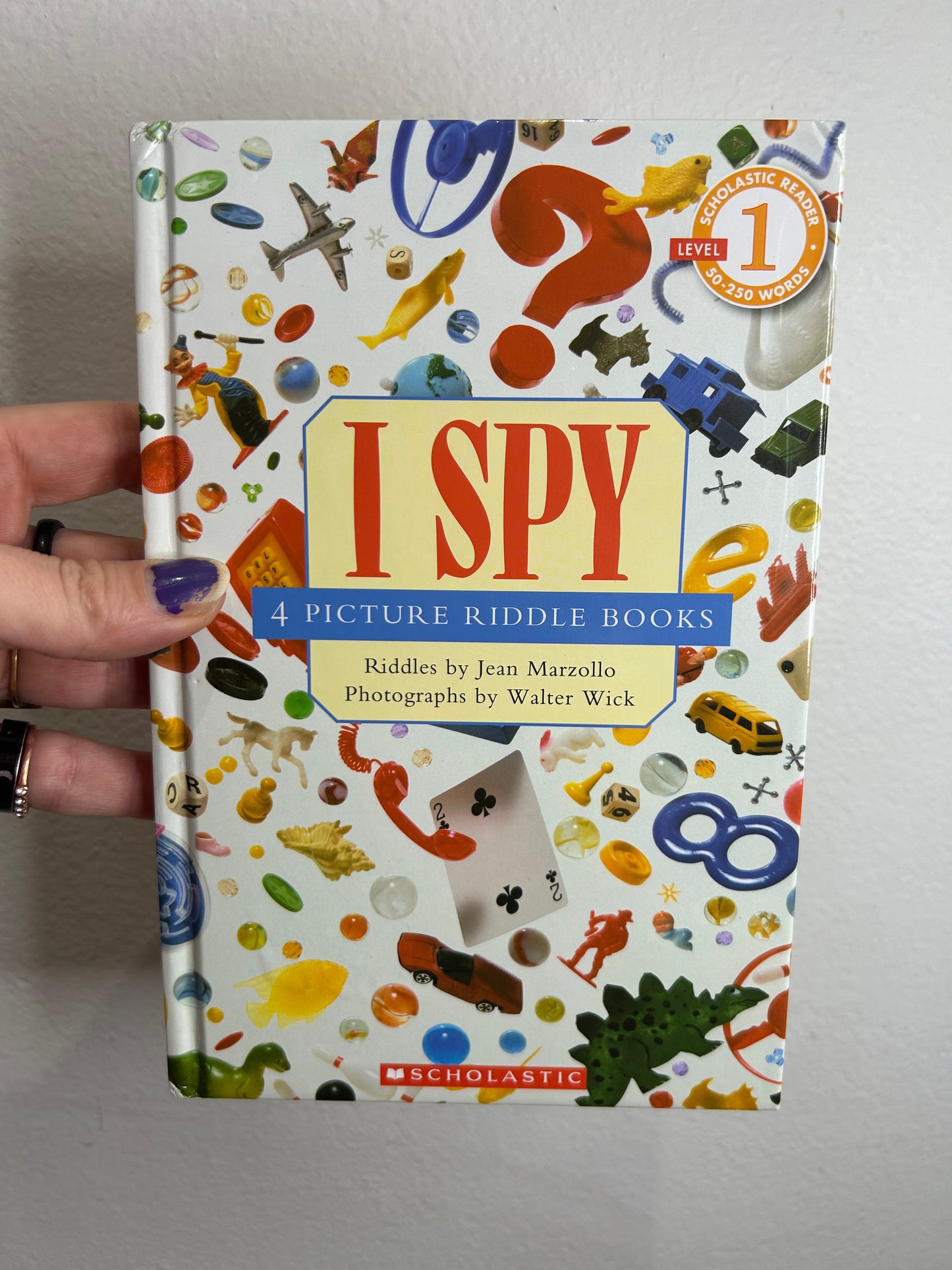 I Spy riddle book