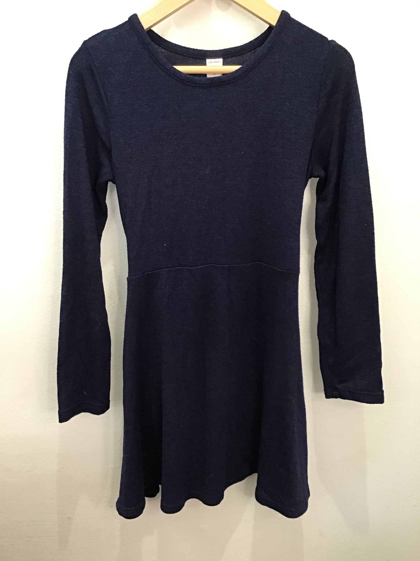 Dress blue knit 7-8y