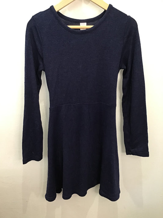 Dress blue knit 7-8y