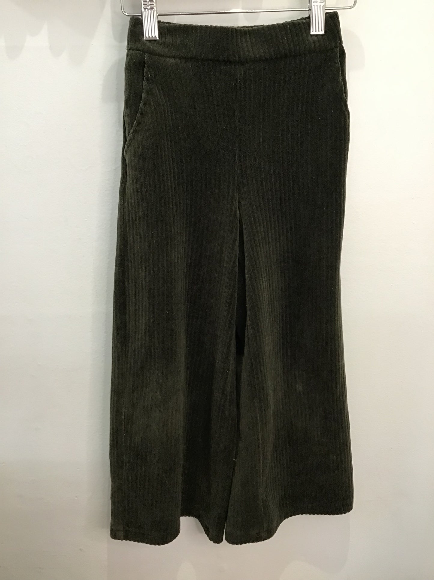 Wide leg corudory joggers 7y