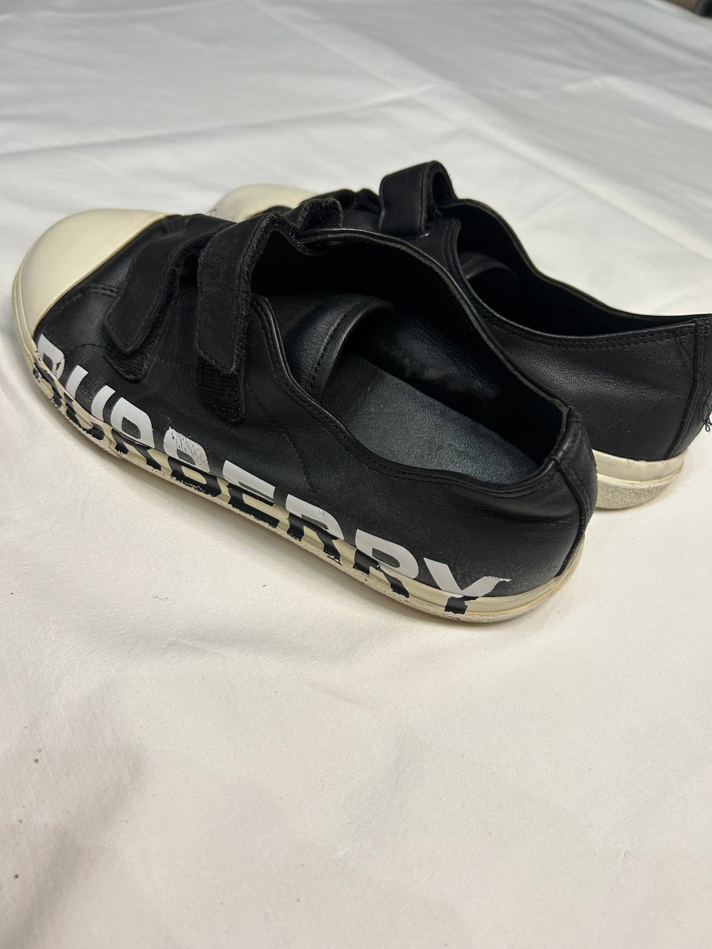 Y4 burberry leather shoes