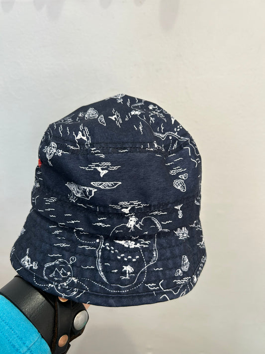 Pirate map hat 3y