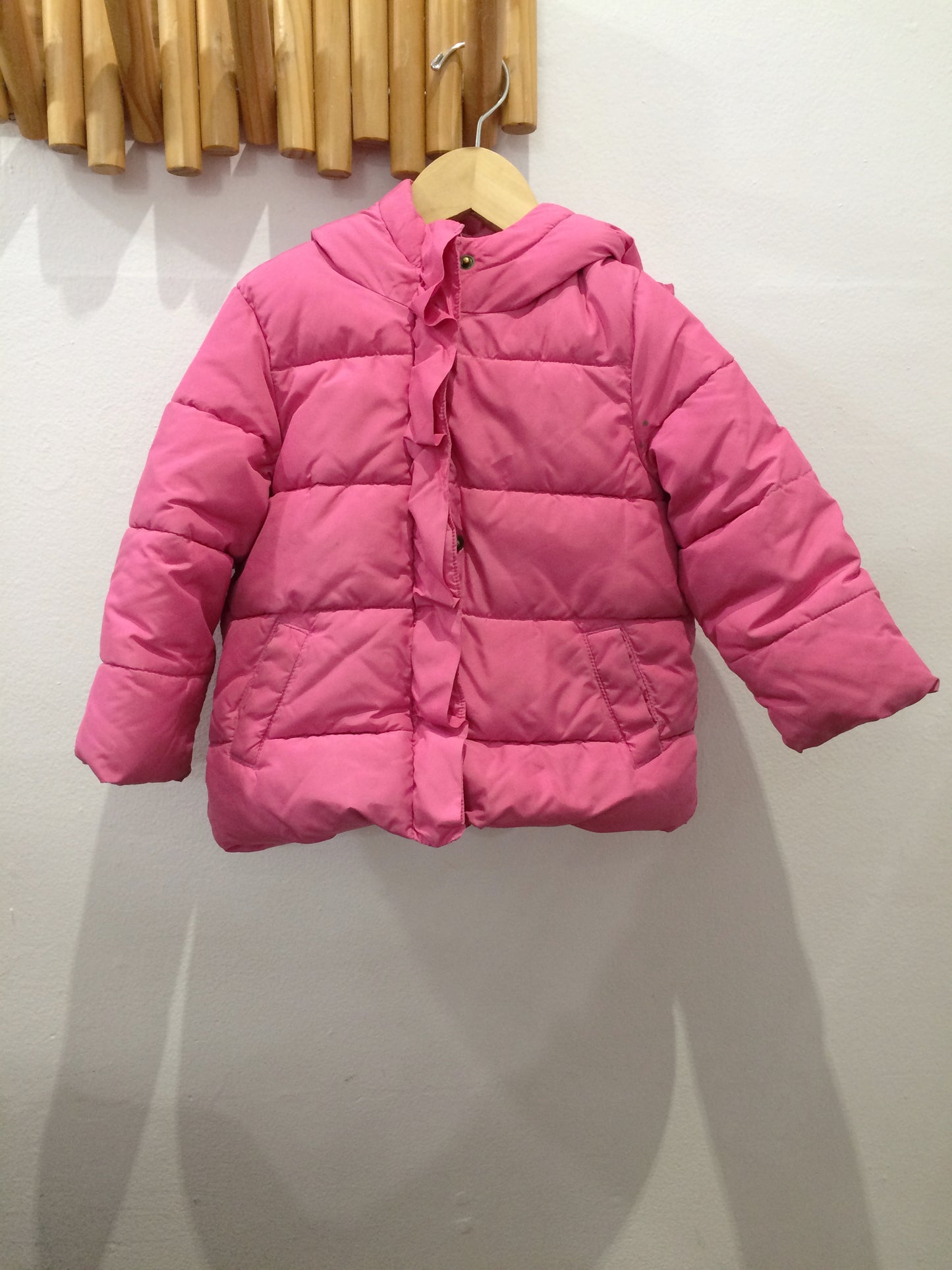 Pink mid-weight jacket 4y*