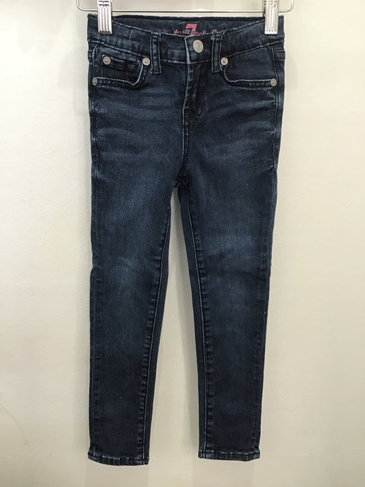 Black stretchy jeans 4y