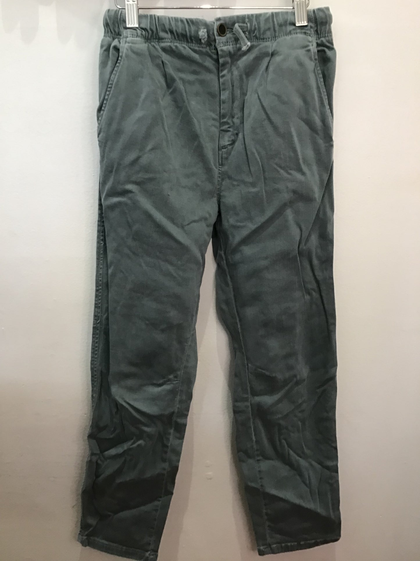 Teal pull-on jeans 11-12y