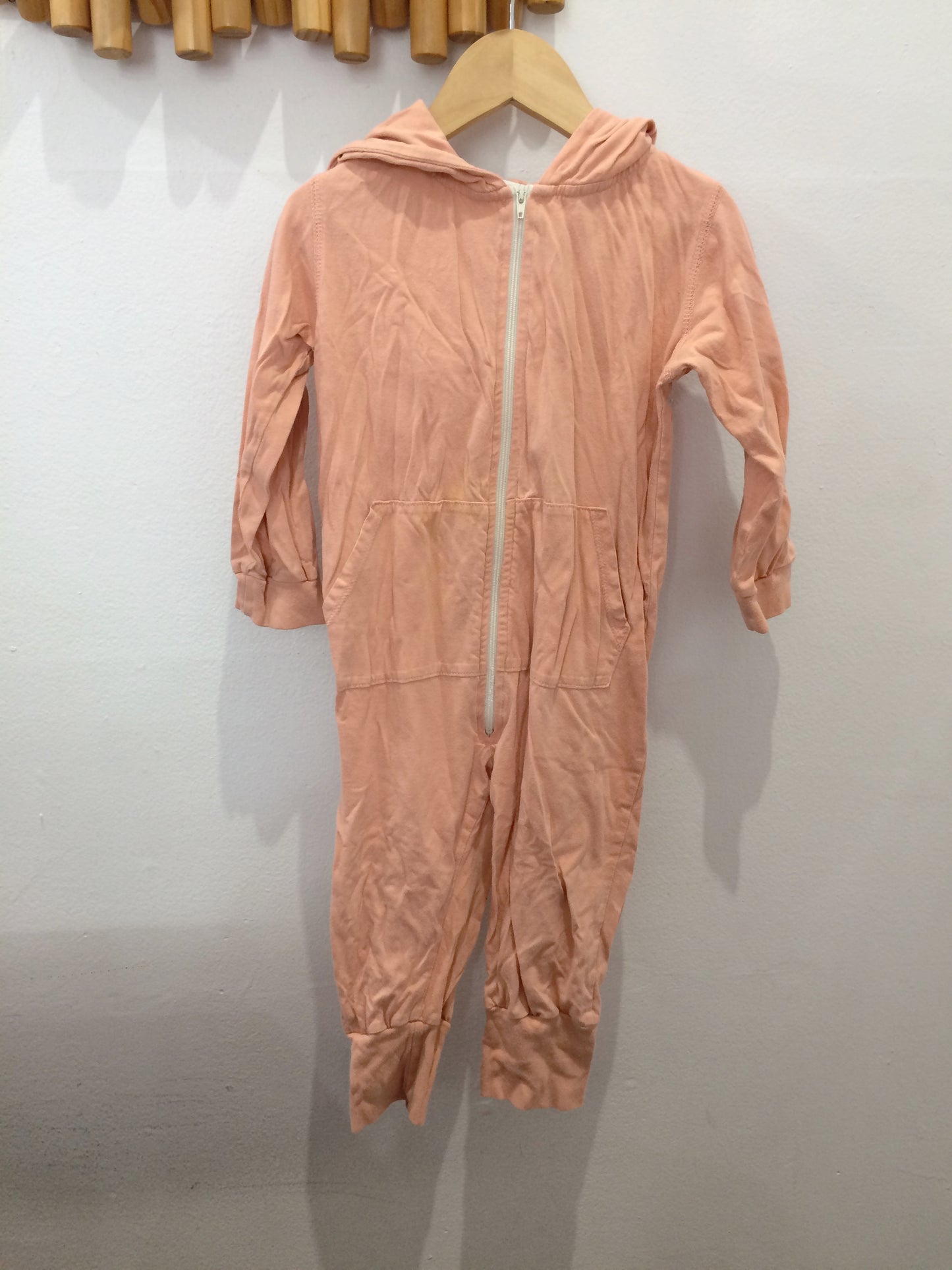 Minimioche peach romper 3y