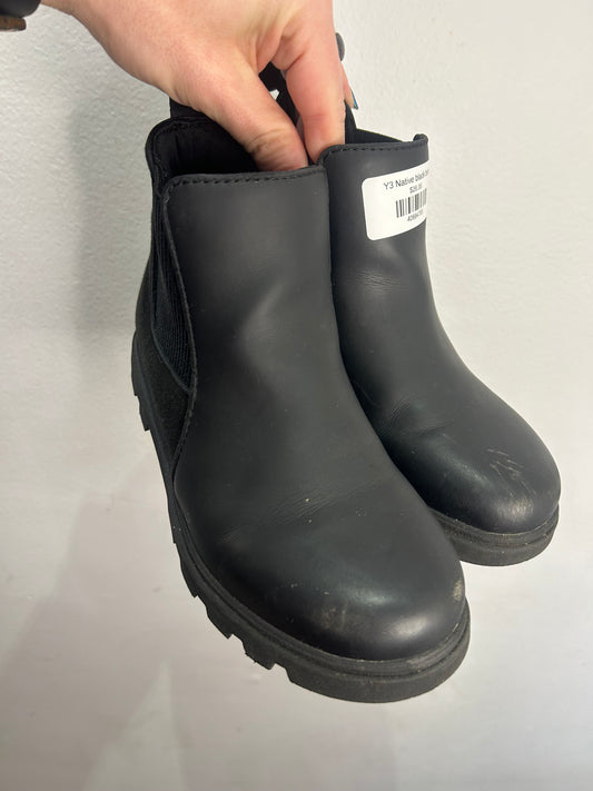 Y3 Native black boots