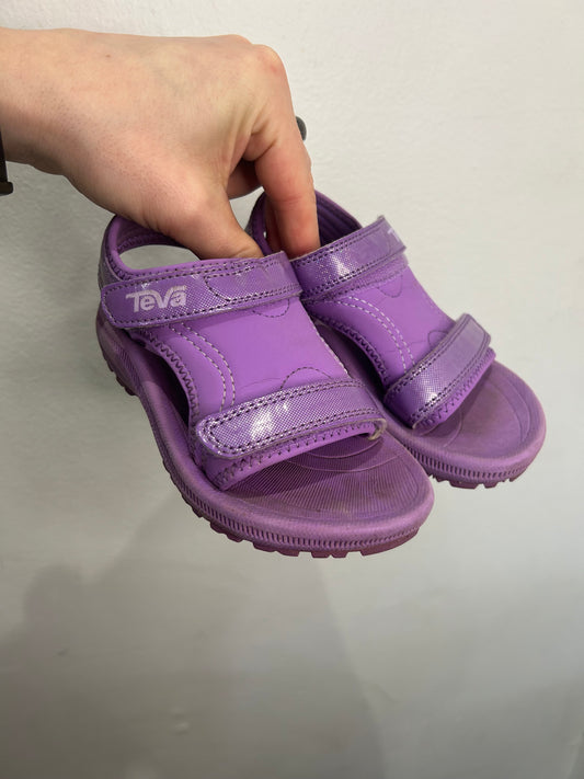 C9 purple Teva sandals