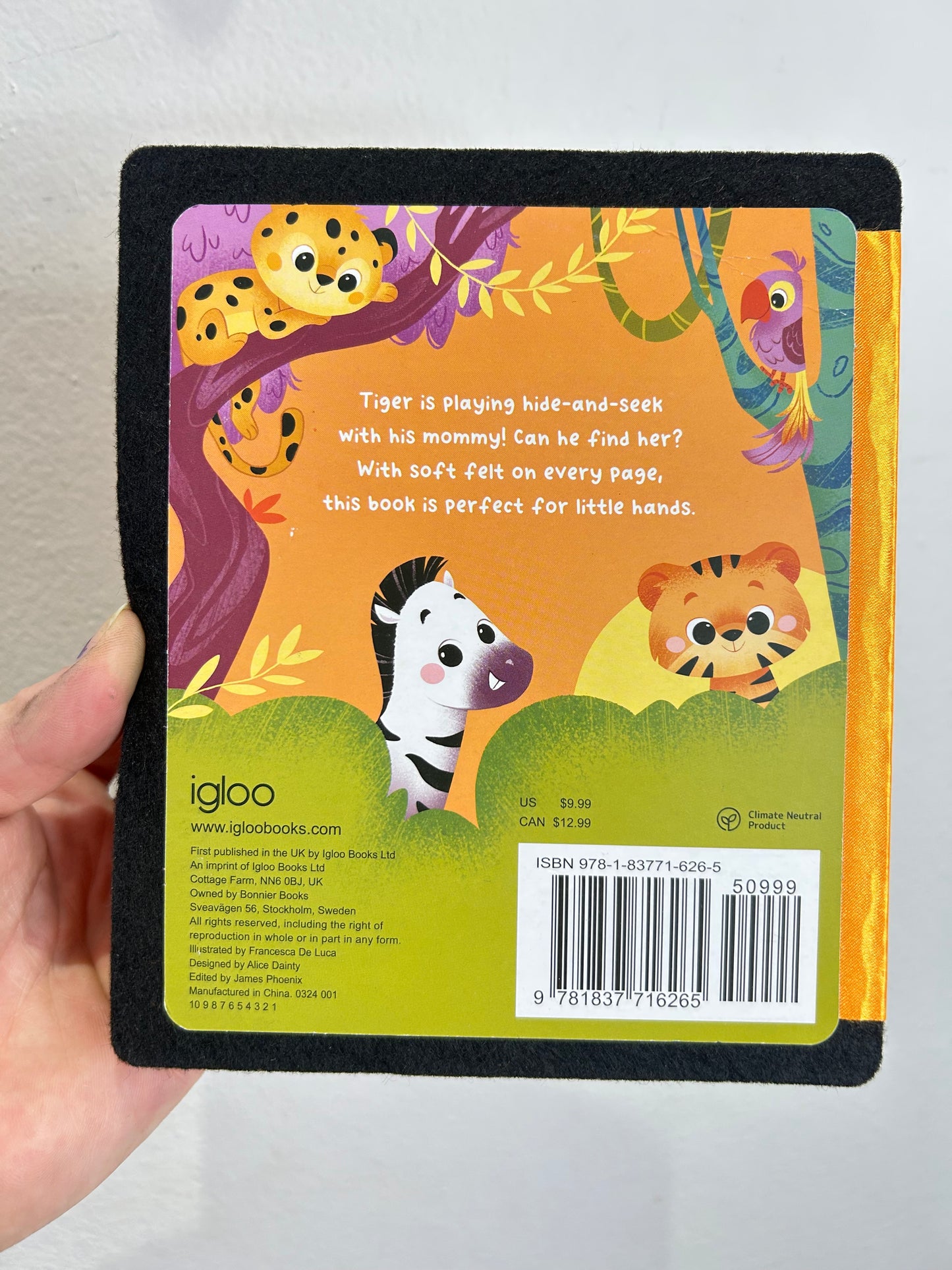 Tiger - A funny feely felt story