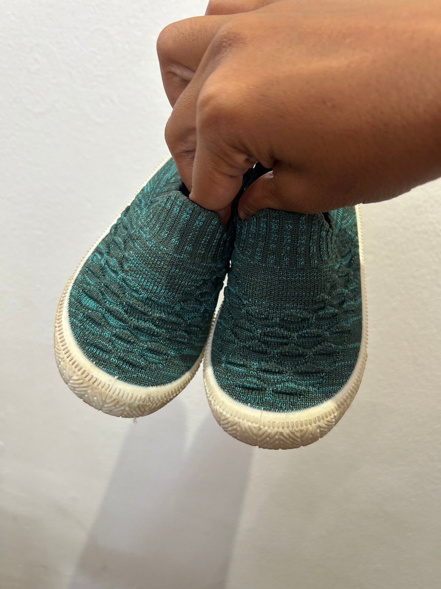 C6 Jan and Jul green pulln onshoes
