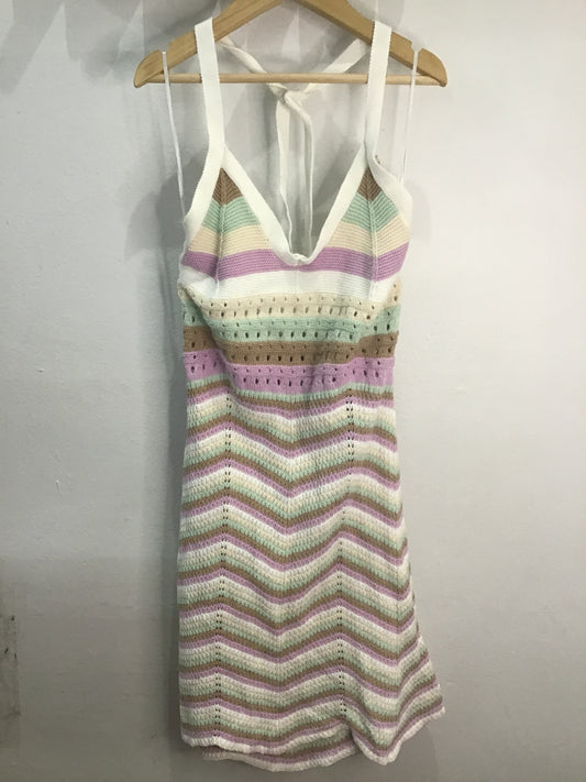 Dress crochet pastel adult S