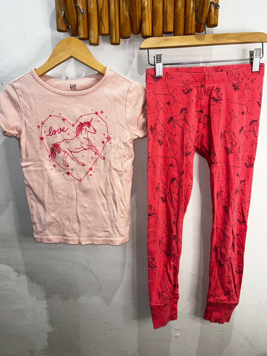 Unicorn love pyjamas 8y