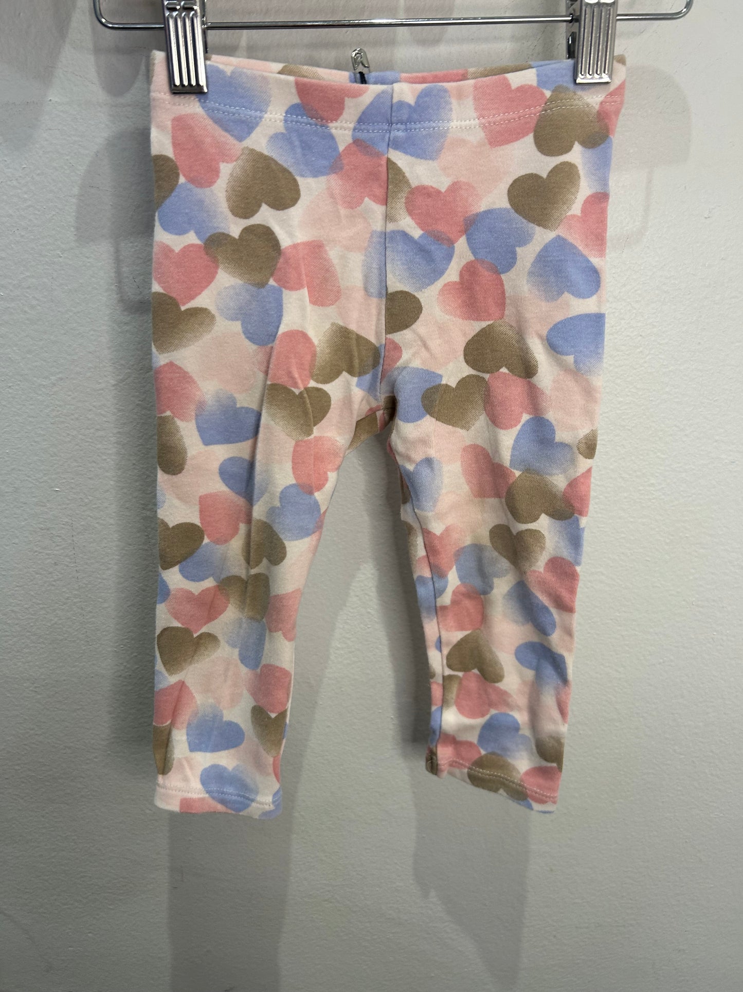 Pastel hearts leggings 18m