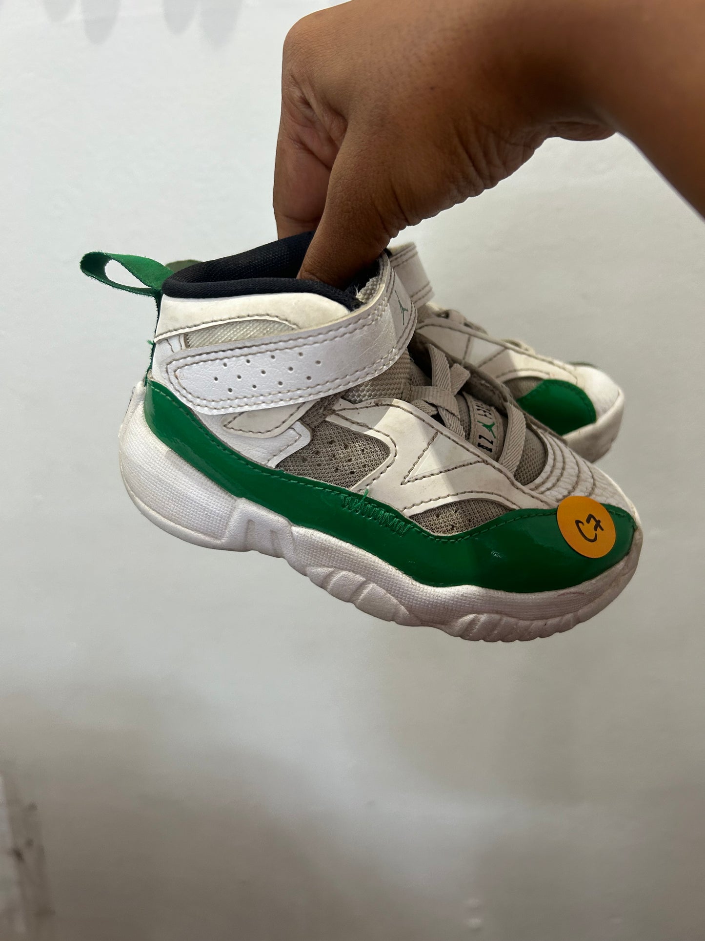 C7 Air Jordan green hightops