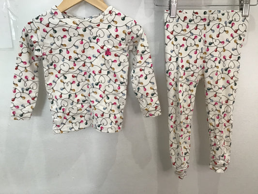 Christmas lights pyjamas 2y