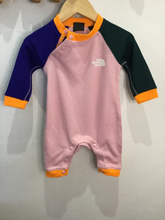 The North Face waffle romper 0-3m
