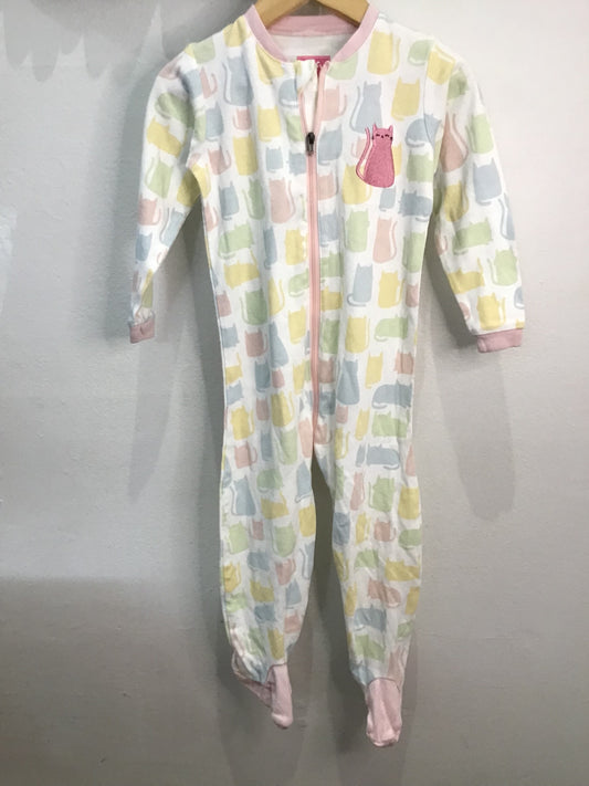 Sleeper pastel cats 18m