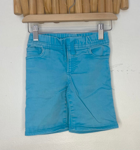 Light blue stretchy denim shorts 3y