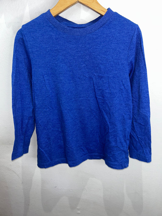 Blue longsleeve 6-7y