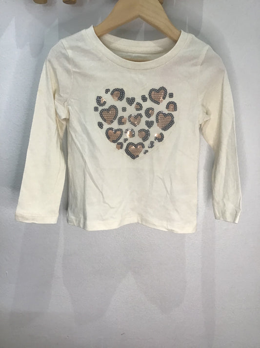 Tee sparkly leopard 2y NEW