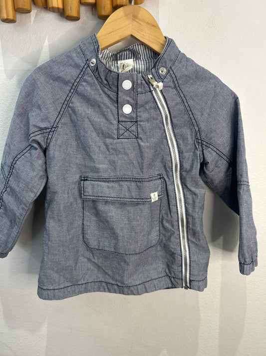 Chambray windbreaker 18-24m
