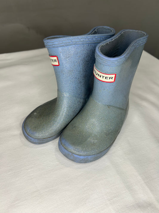 C5 sparkly Hunter rainboots**