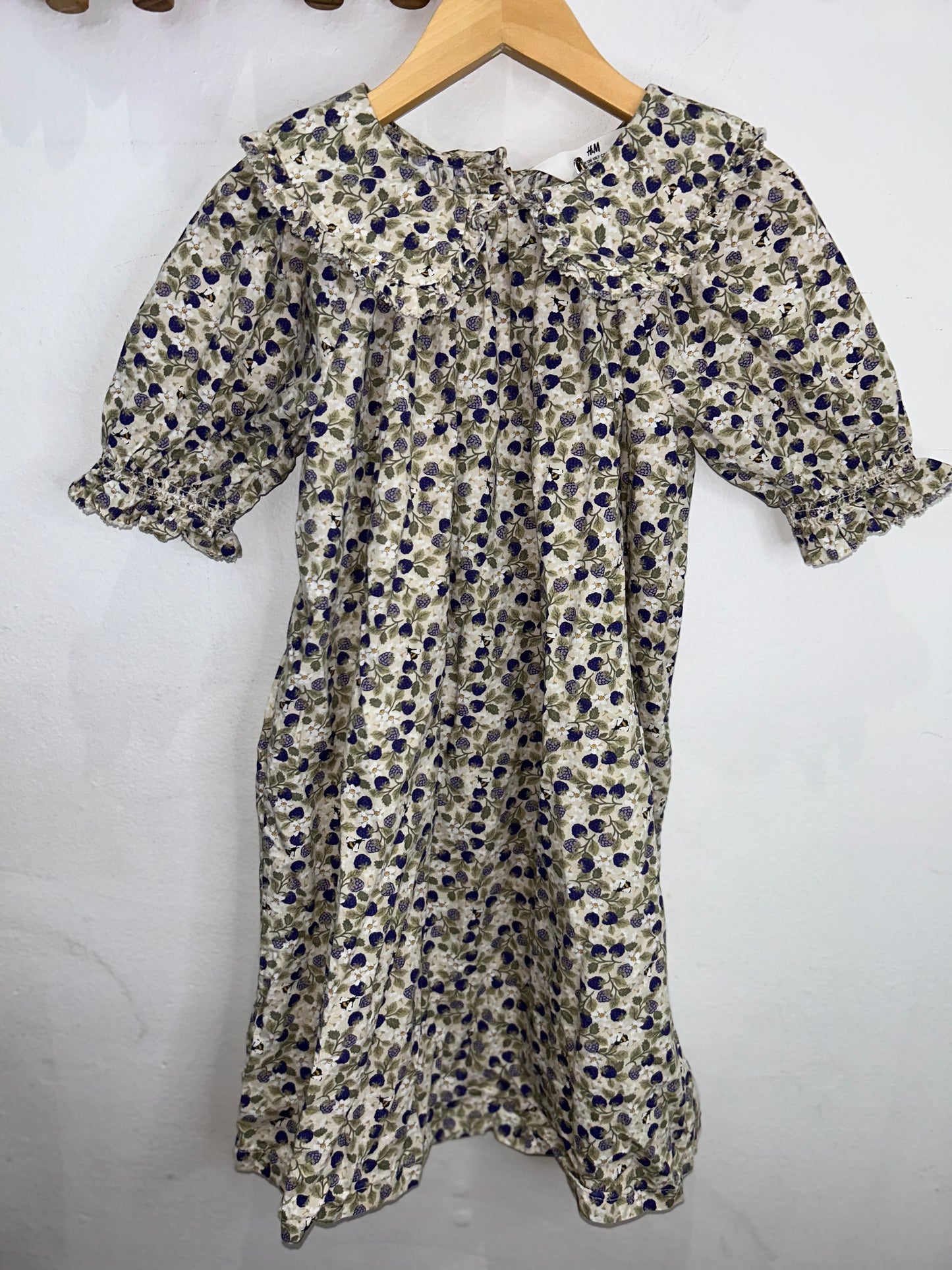 Blackberries dress 7-8y