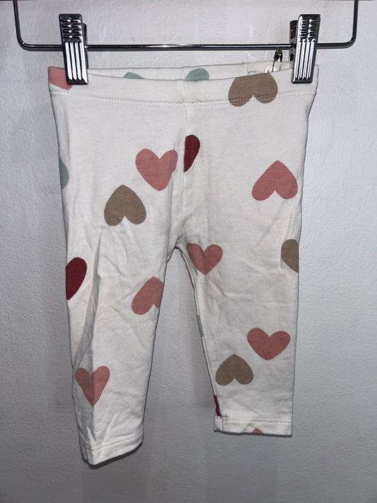 Light hearts pants 4-6m