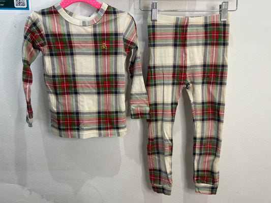 Checkered pyamas 4y