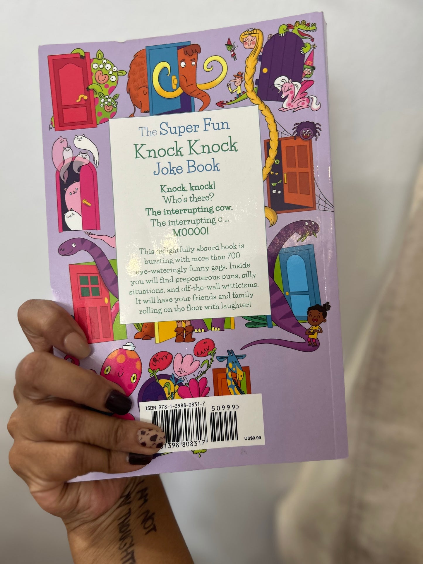 Super fun knock knock joke book